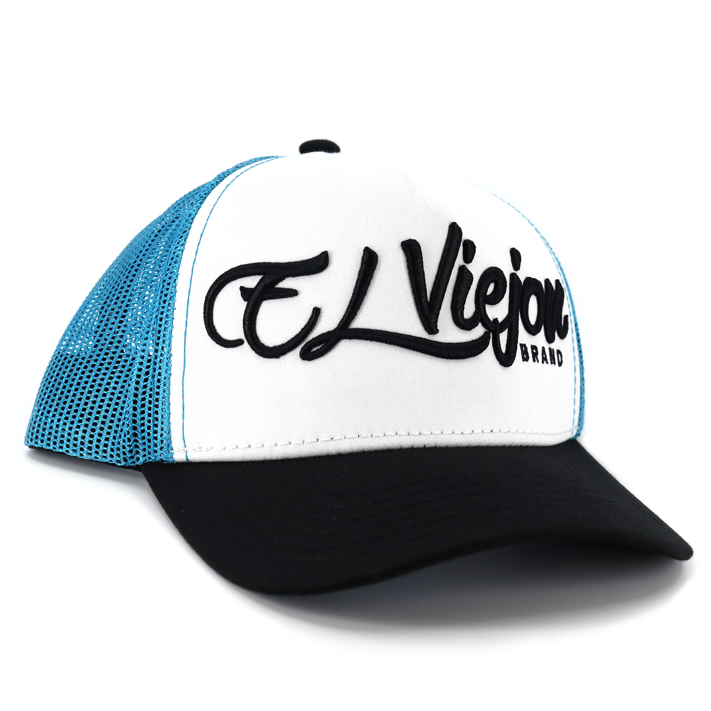 El Viejon Black/White/Teal KID HAT / GORRA PARA NIÑO