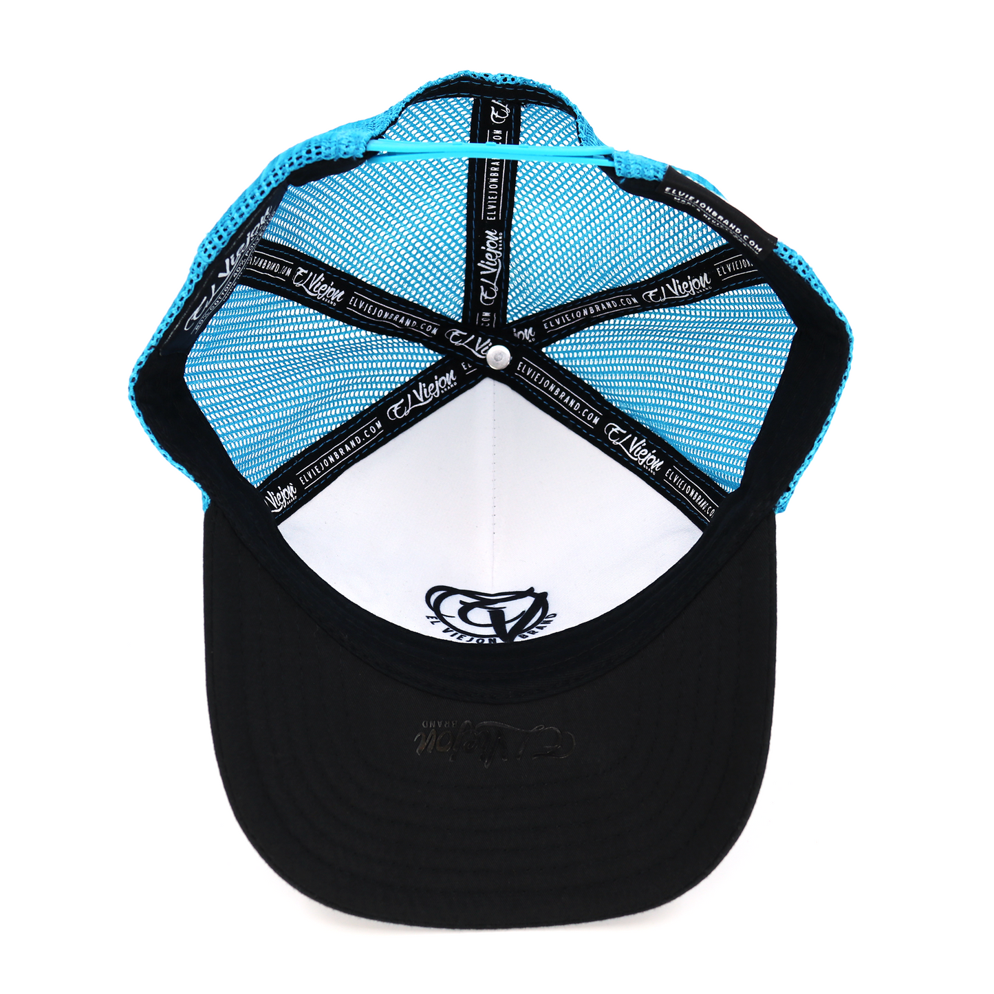 El Viejon Black/White/Teal KID HAT / GORRA PARA NIÑO