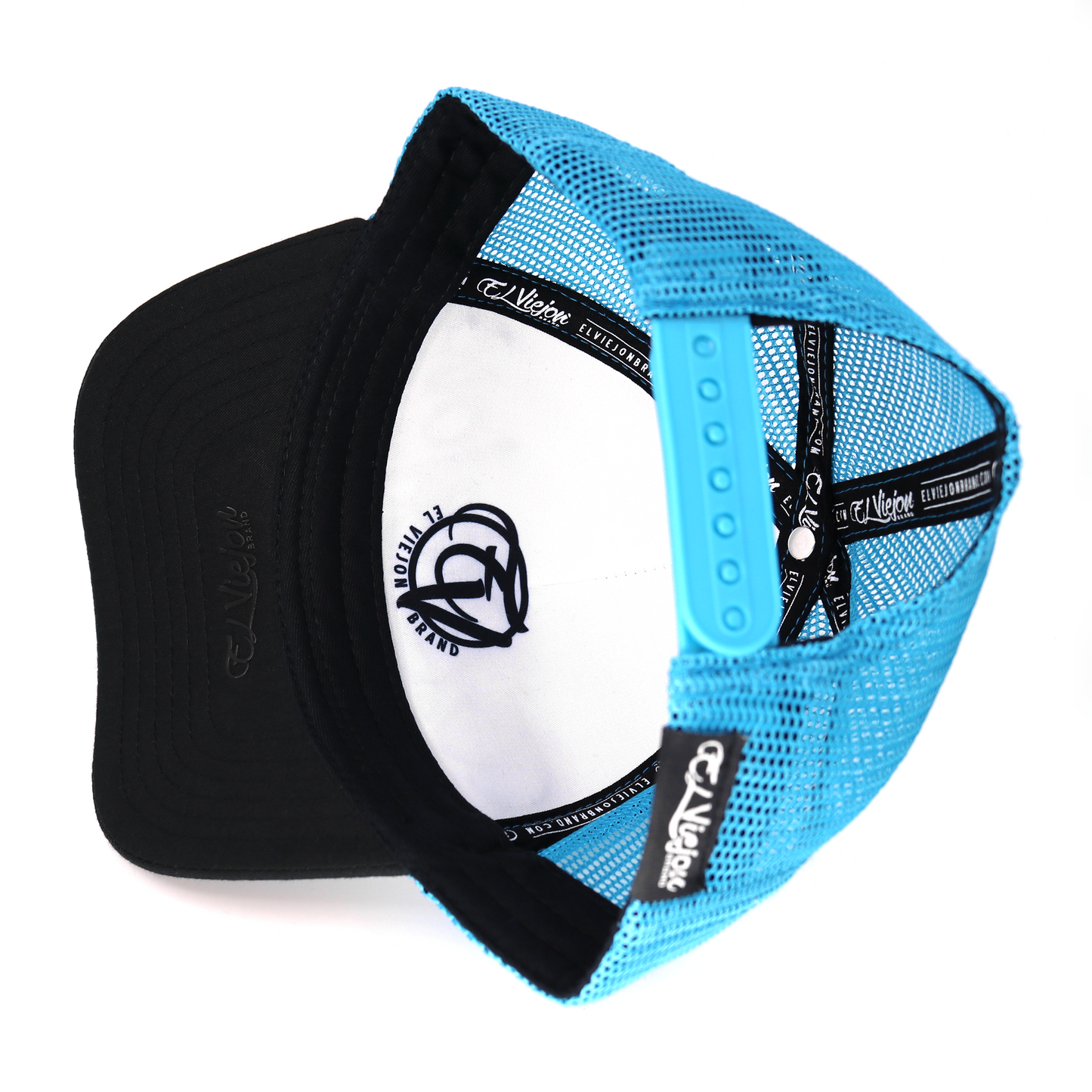 El Viejon Black/White/Teal KID HAT / GORRA PARA NIÑO