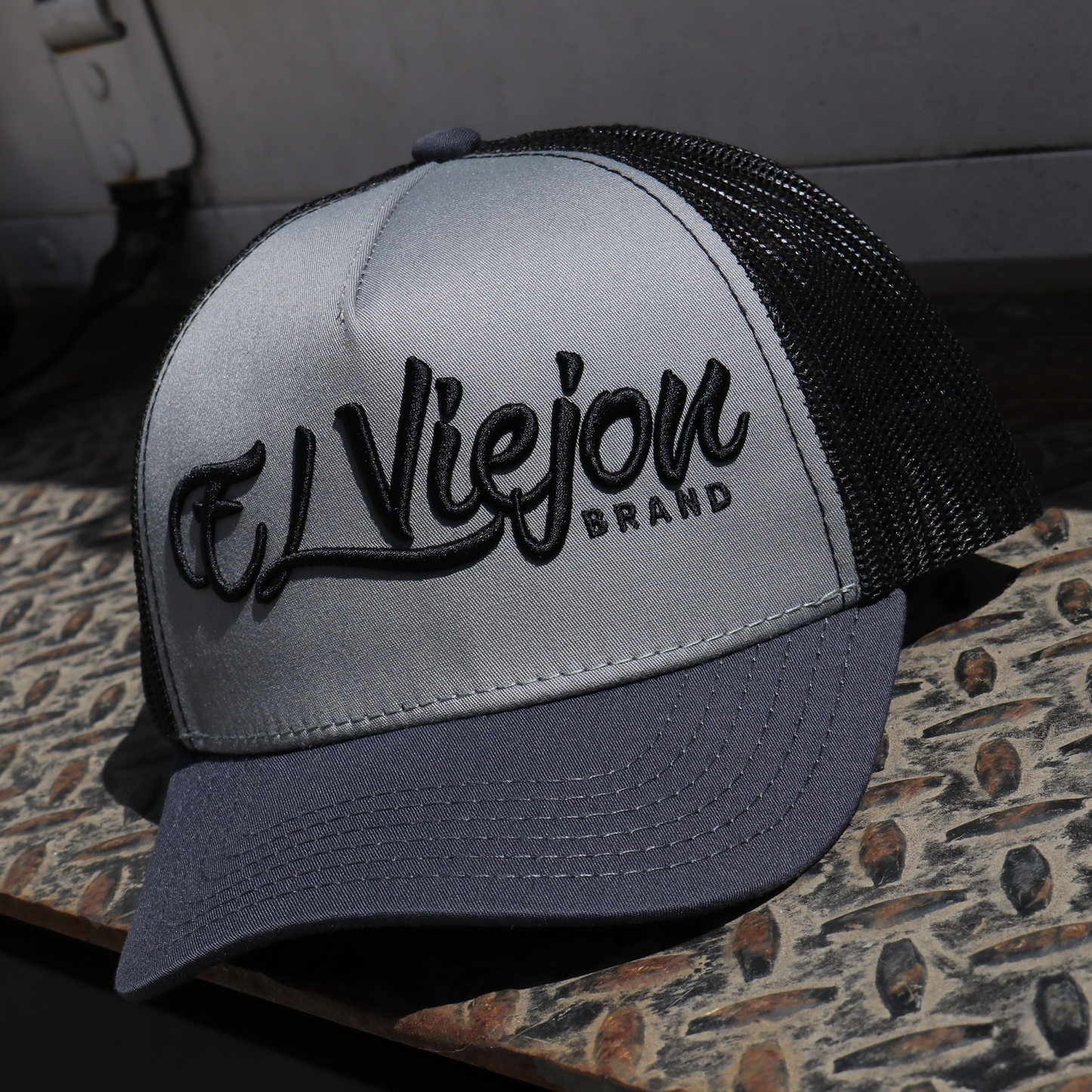 El Viejon Charcoal/Grey/Black KID HAT / GORRA PARA NIÑO