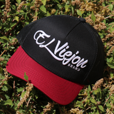 El Viejon Maroon/Black KID HAT / GORRA PARA NIÑO