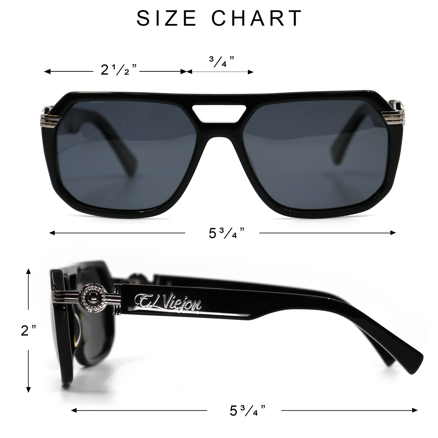 Glasses / Lentes - Emperador Silver