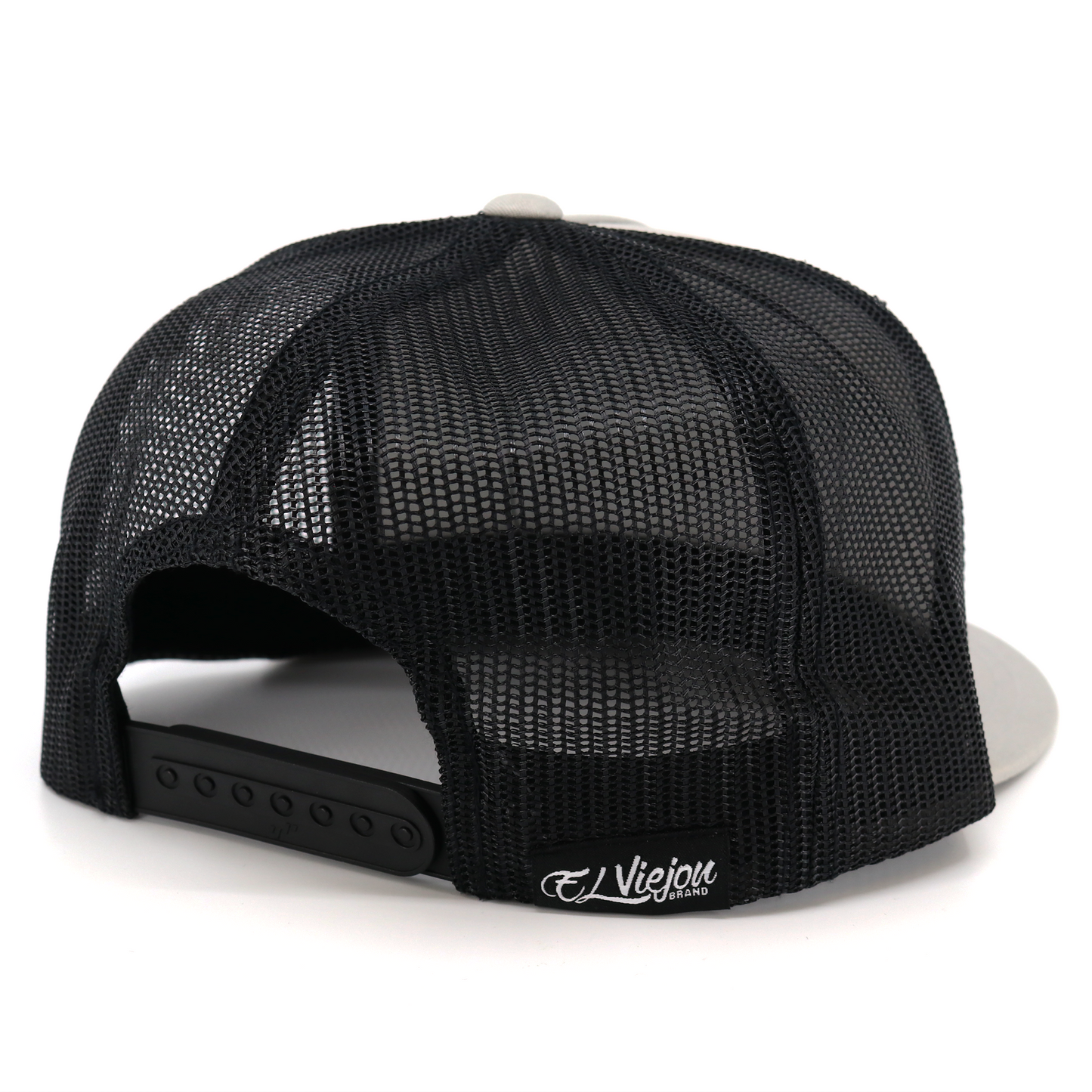 Frison Silver/Black flat visor hat / gorra de visera plana