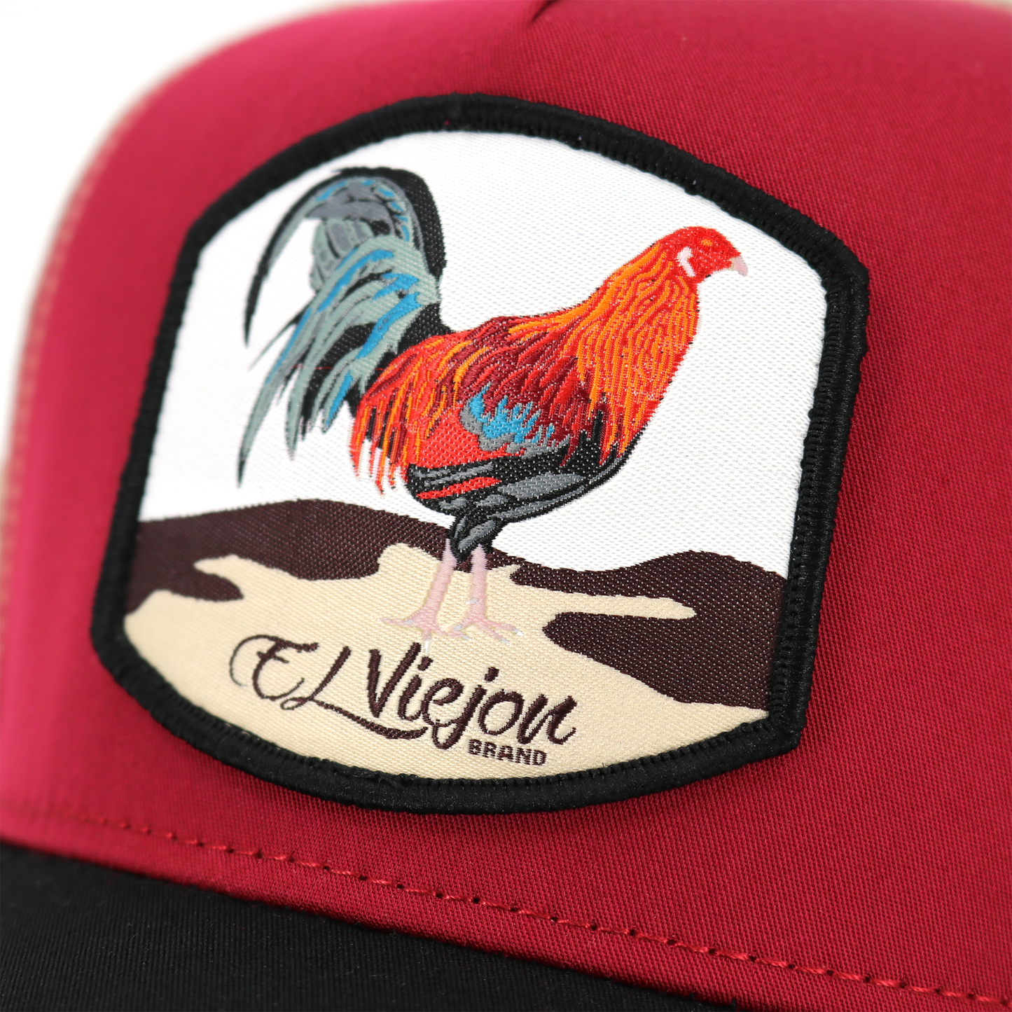 Gallo Black/Maroon/Khaki AVC hat / gorra