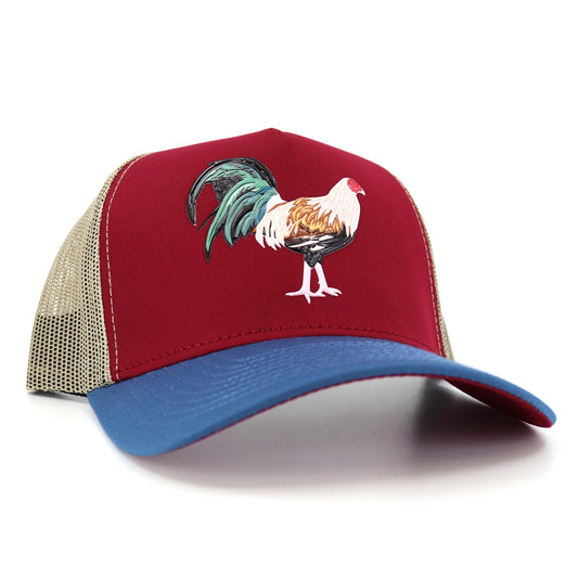 Gallo Giro Blue/Maroon/Khaki AVC hat / gorra