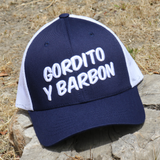 Gordito Y Barbon Dark Navy/White Visera Clasica
