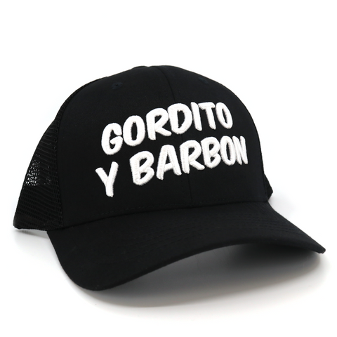 Gordito Y Barbon Black Visera Clasica