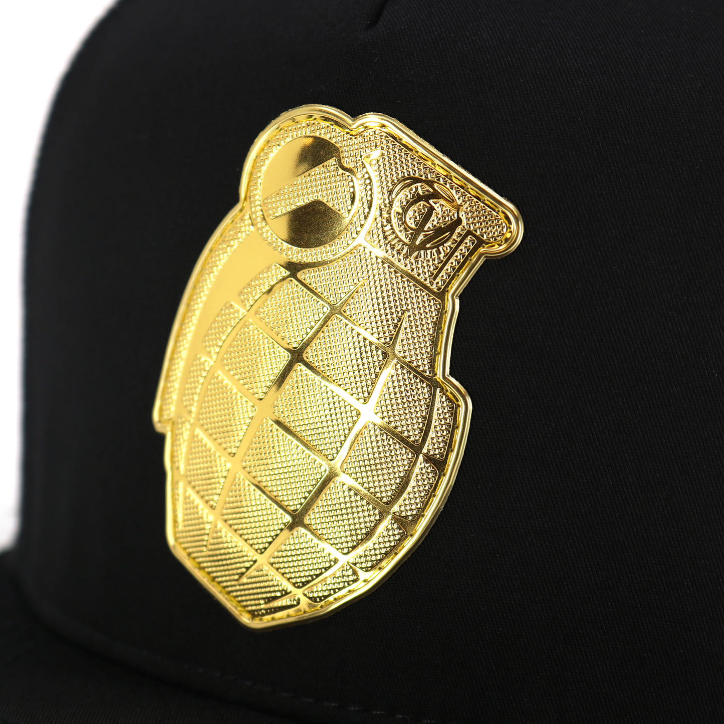 Granada Black flat visor hat