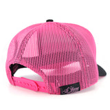 Mamá De Los Pollitos Black/Pink AVC hat / gorra