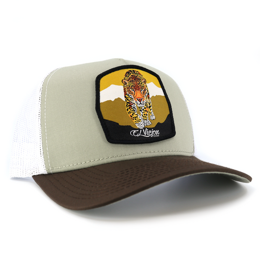 Jaguar Brown/Tope/White AVC hat / gorra