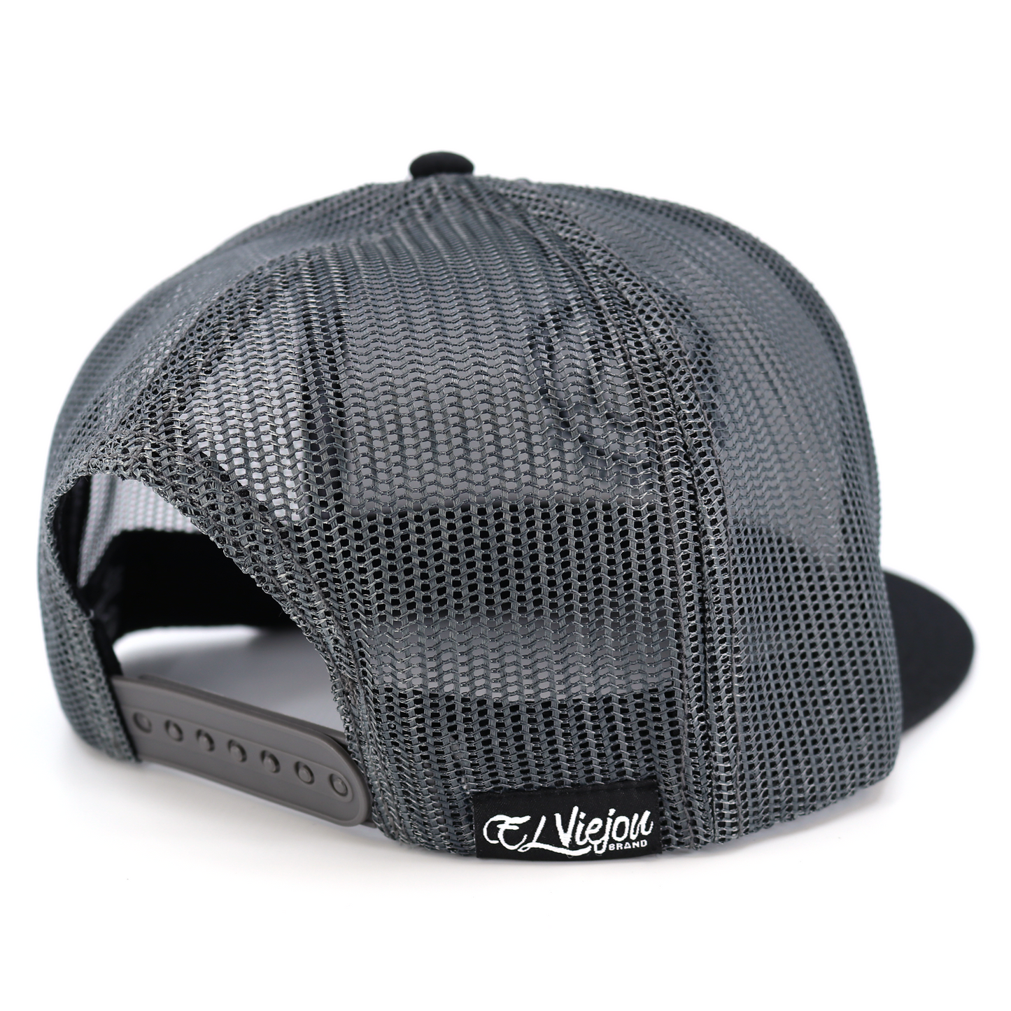 La Original Black/Charcoal flat visor hat / gorra de visera plana