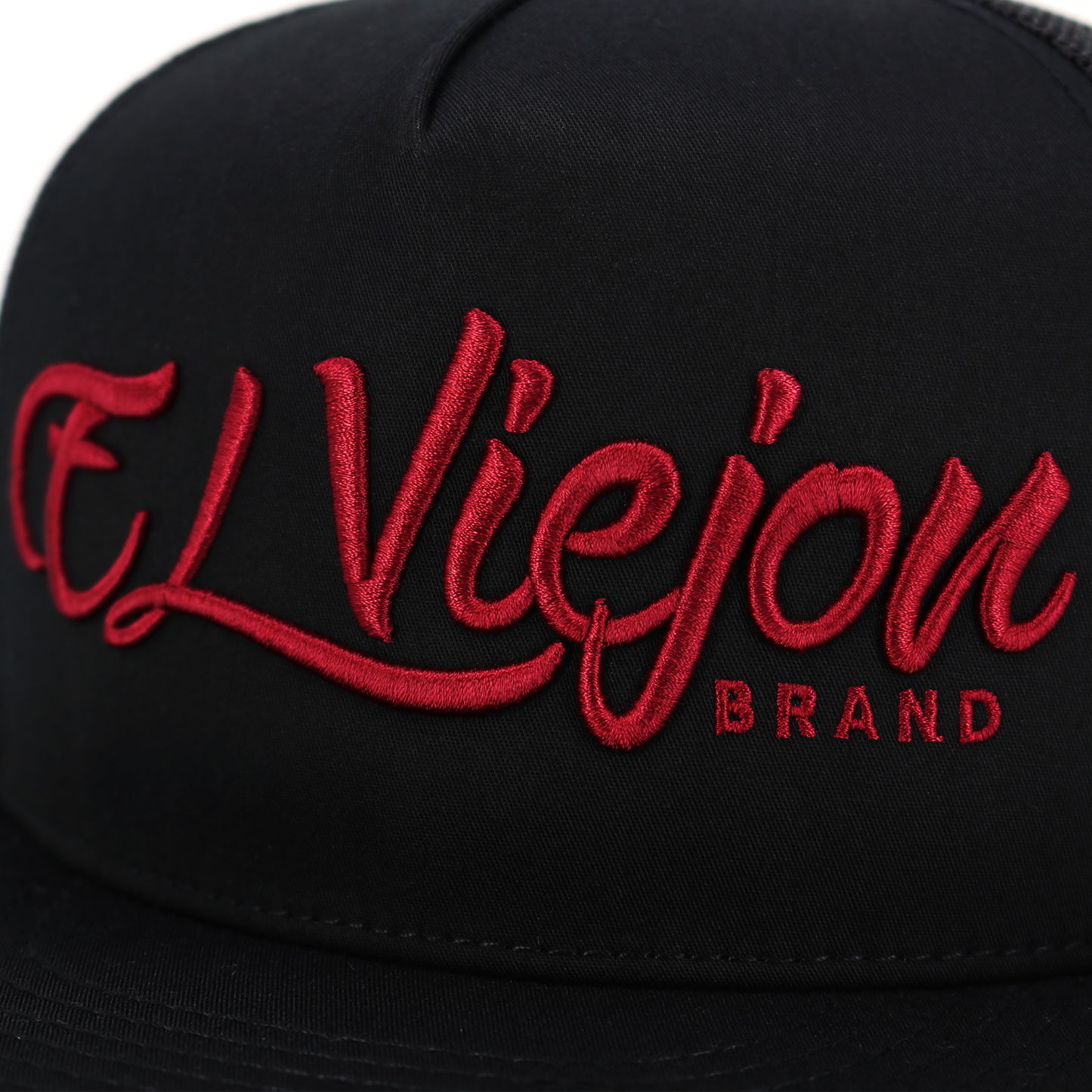 La Original Black flat visor hat / gorra de visera plana