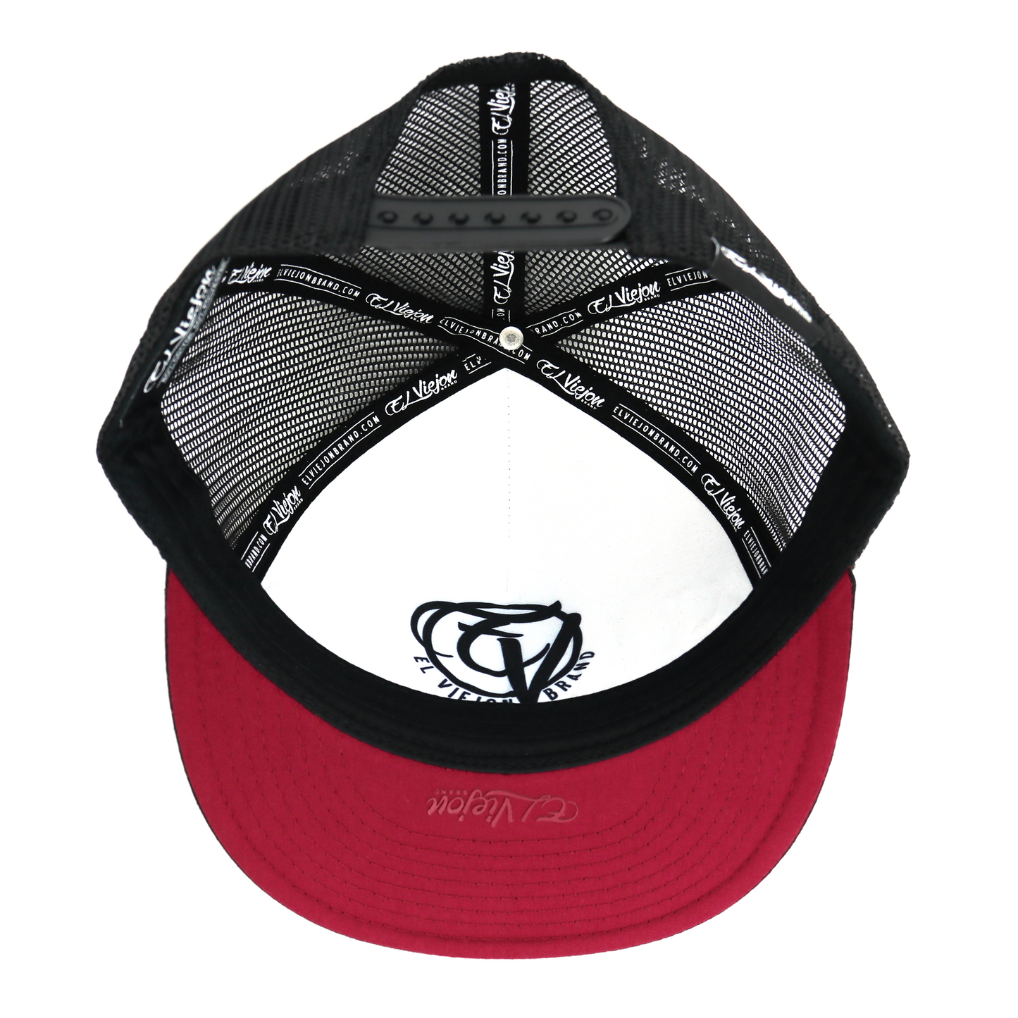 La Original Black flat visor hat / gorra de visera plana