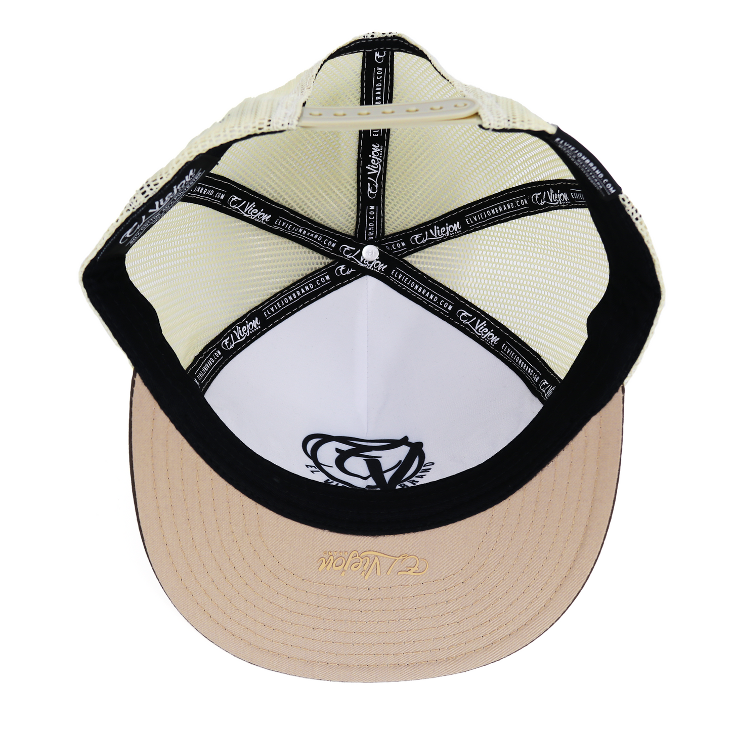 La Original Brown/Mocha flat visor hat / gorra de visera plana