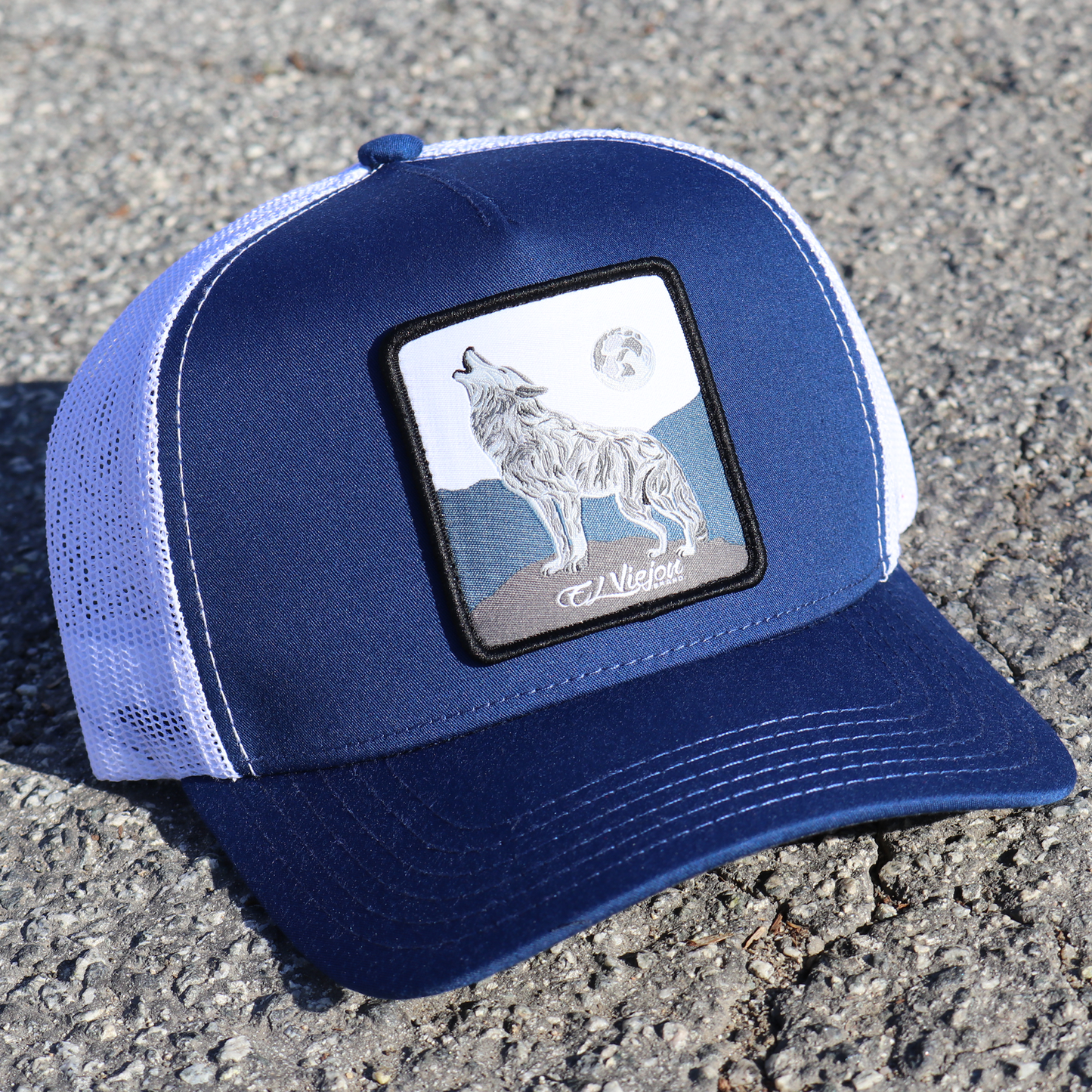 Lobo Navy/White AVC hat / gorra