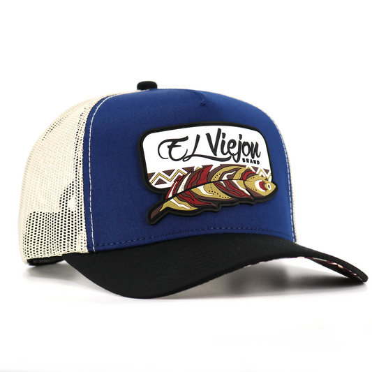 Nativo Black/Blue/Cream AVC hat / gorra