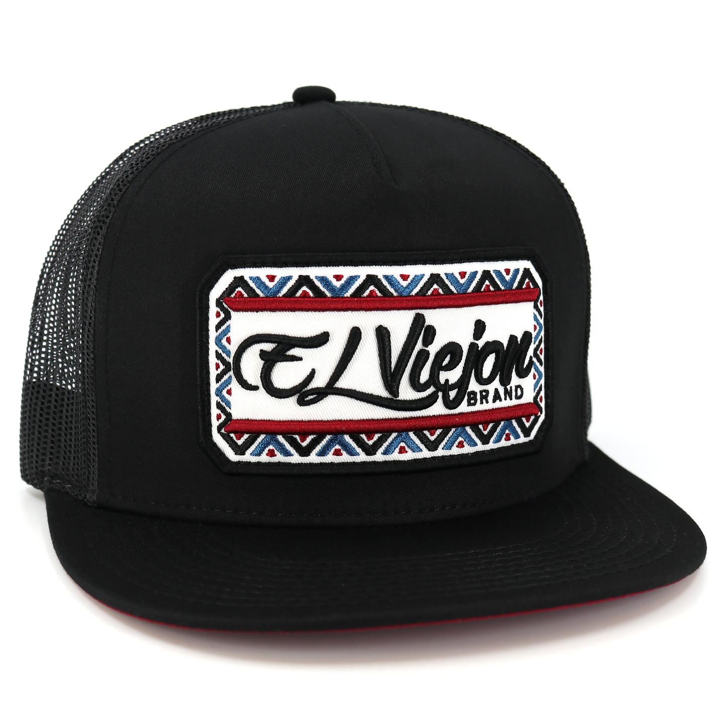 Nayarit Black flat visor hat