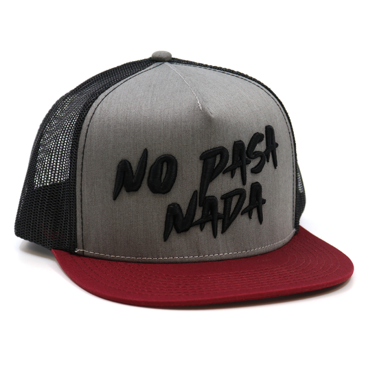 No Pasa Nada Maroon/Heather/Black