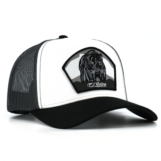 Pantera Negra Black/White/Charcoal AVC hat / gorra