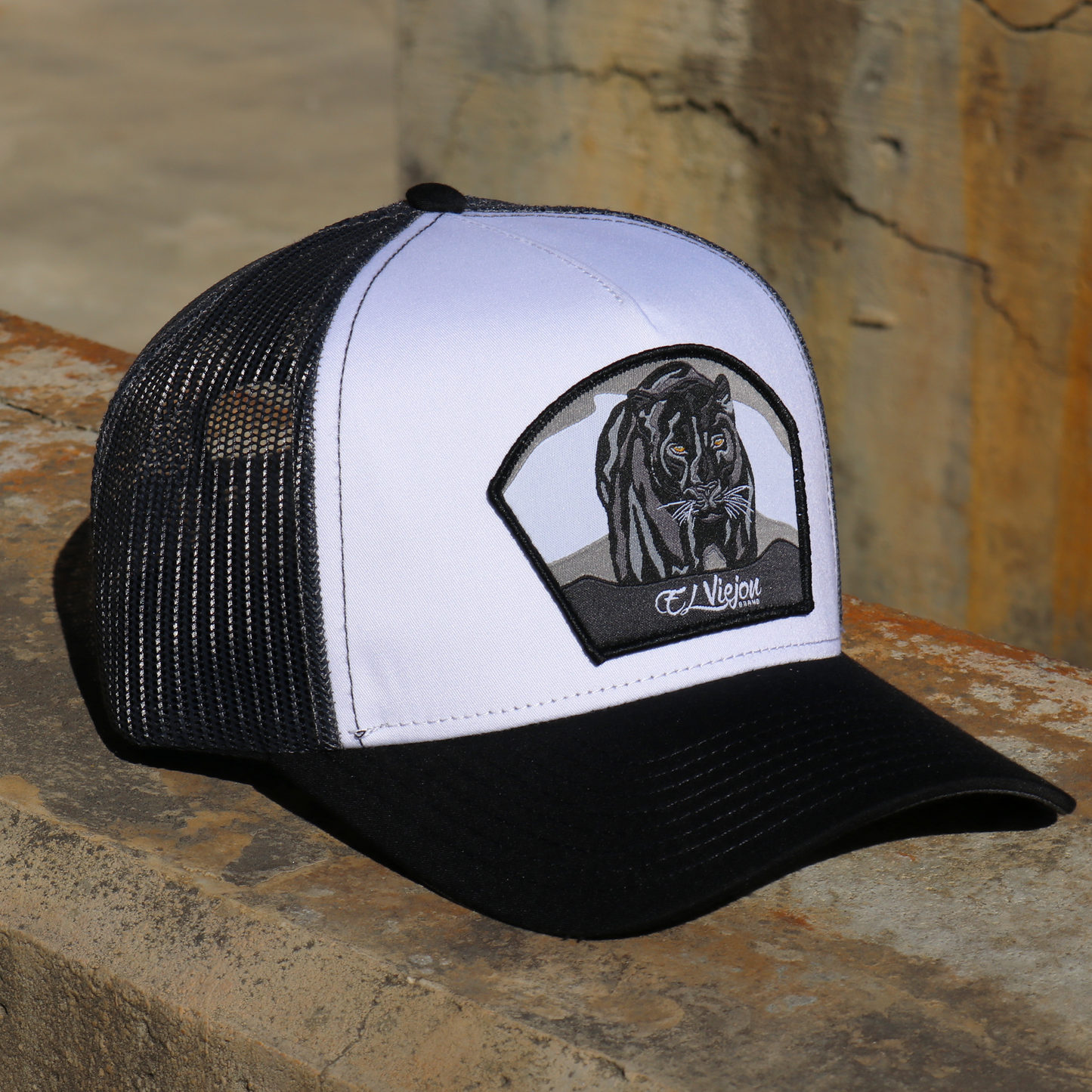 Pantera Negra Black/White/Charcoal AVC hat / gorra