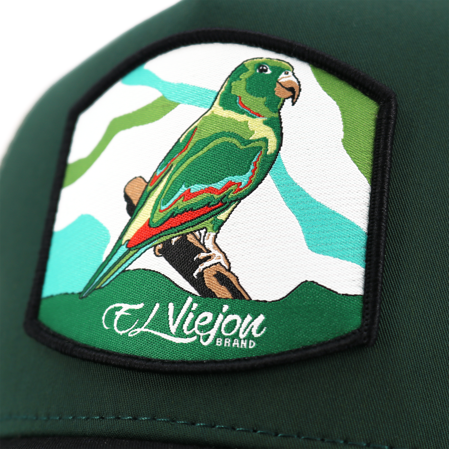 Perico Black/Green/Tan AVC hat / gorra