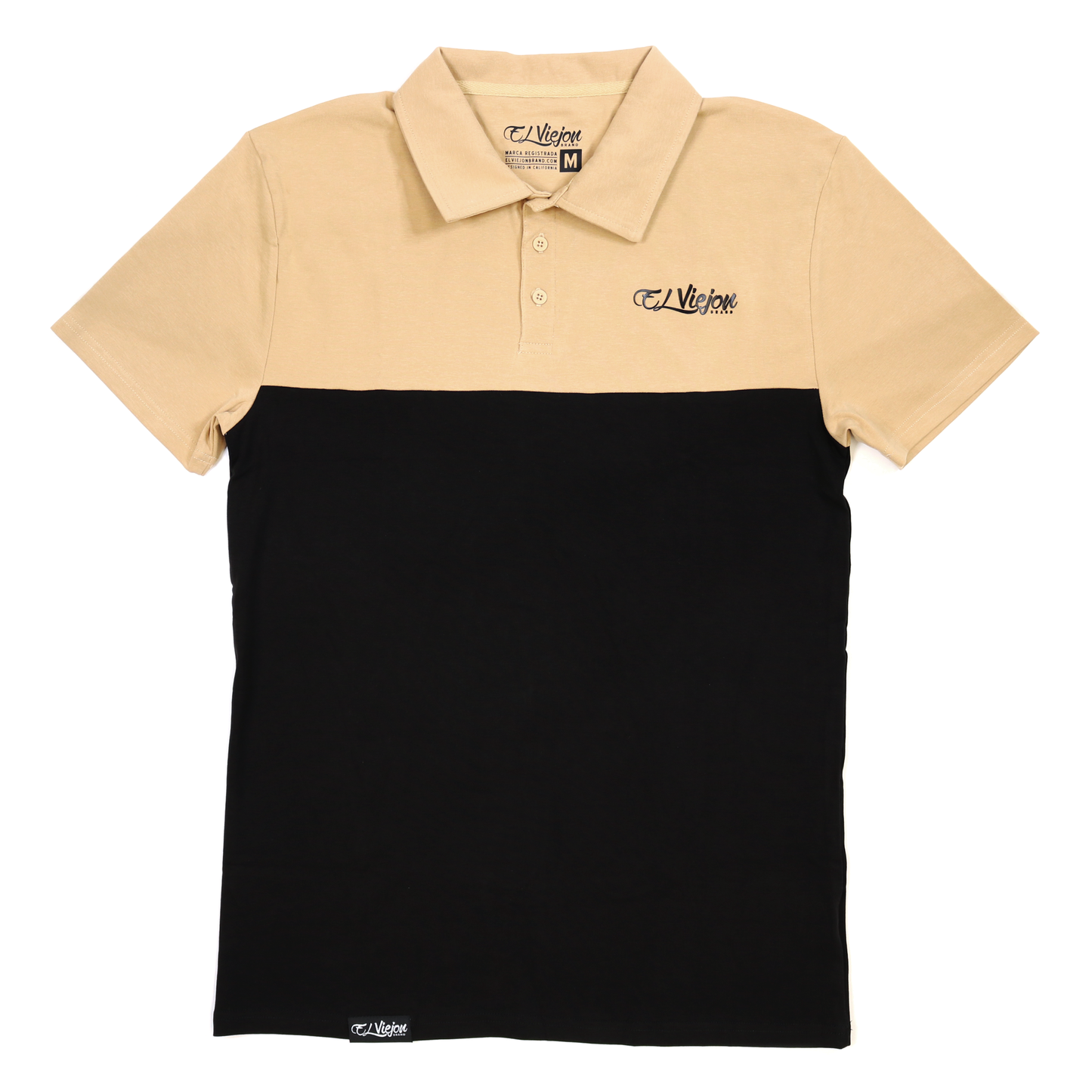 Polo Shirt - Sand/Black