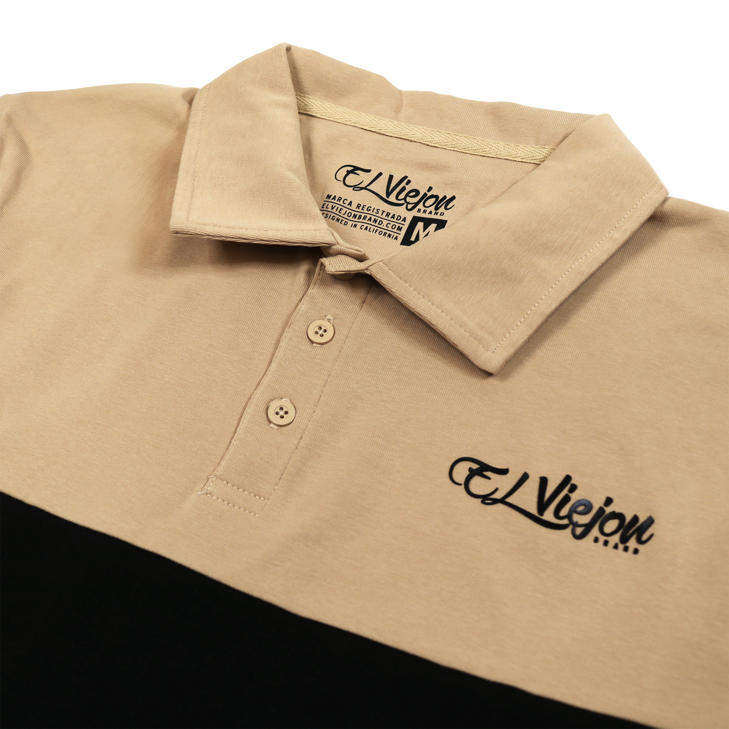 Polo Shirt - Sand/Black