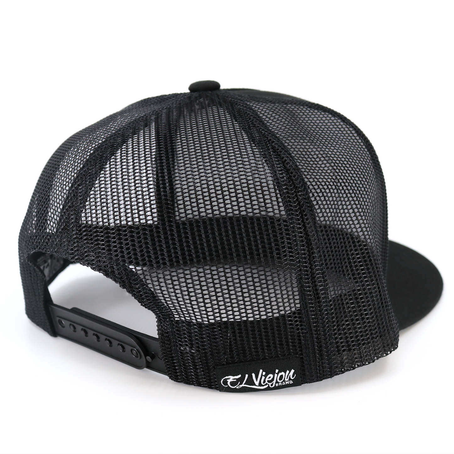 San judas Black flat visor hat / gorra de visera plana