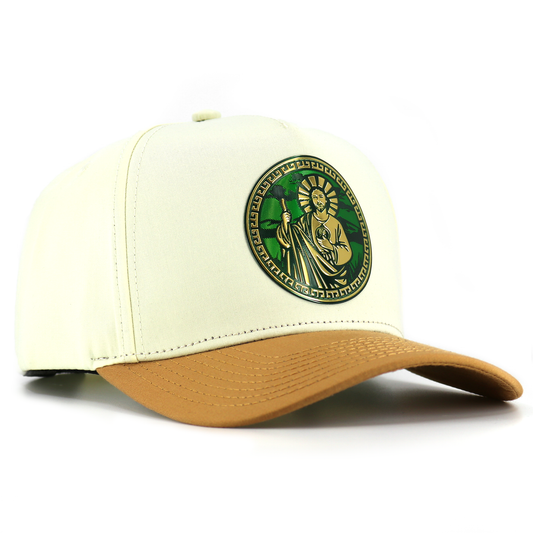 San Judas Camel/Ivory AVC hat / gorra