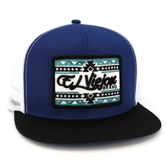 Sonoma Black/Navy/White flat visor hat