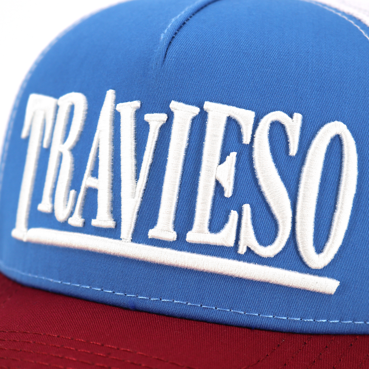 Travieso Maroon/Sky/White KID HAT / GORRA PARA NIÑO