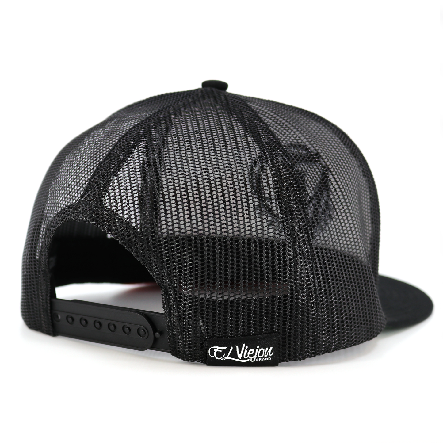 Tri Color Black flat visor hat / gorra de visera plana
