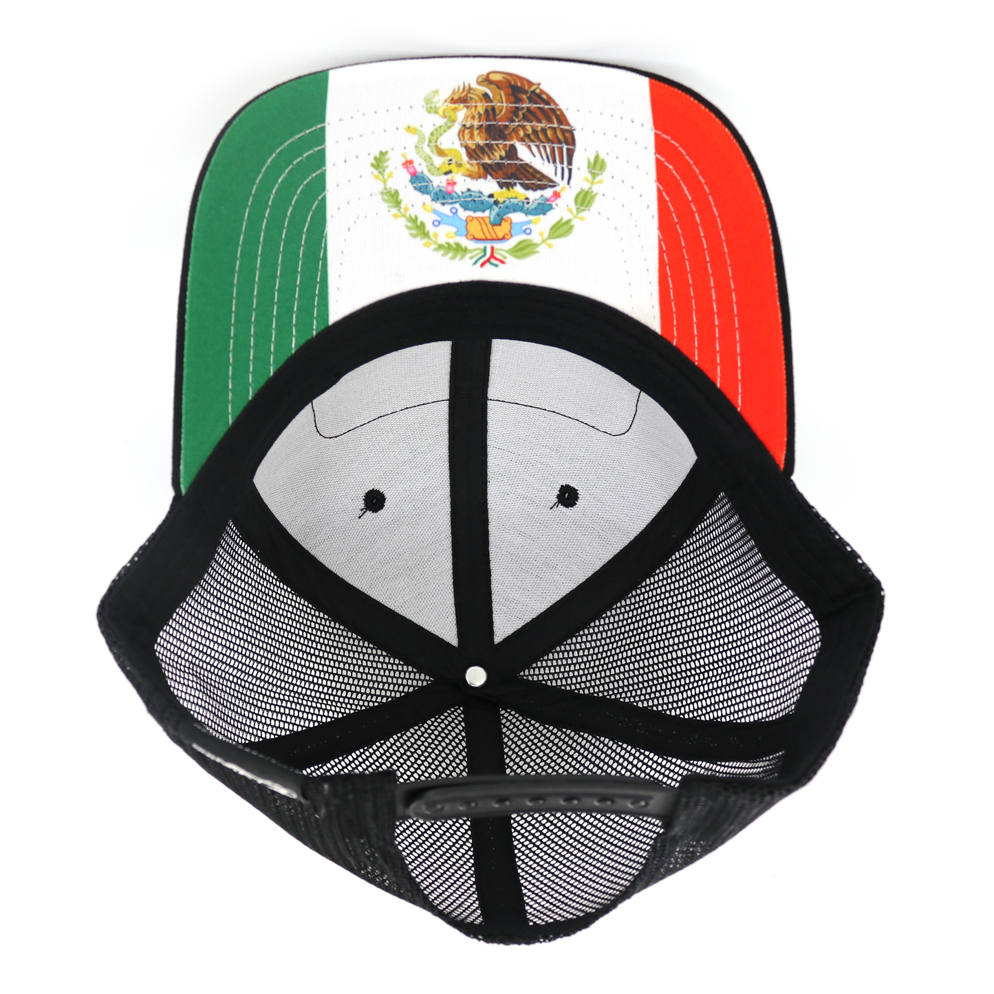 Tri-Color Black classic visor hat / gorra de visera clasica