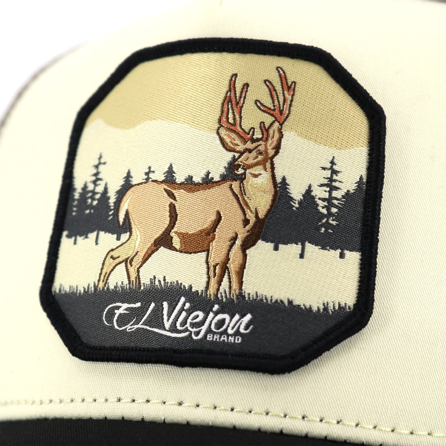 Venado Black/Ivory/Brown AVC hat / gorra