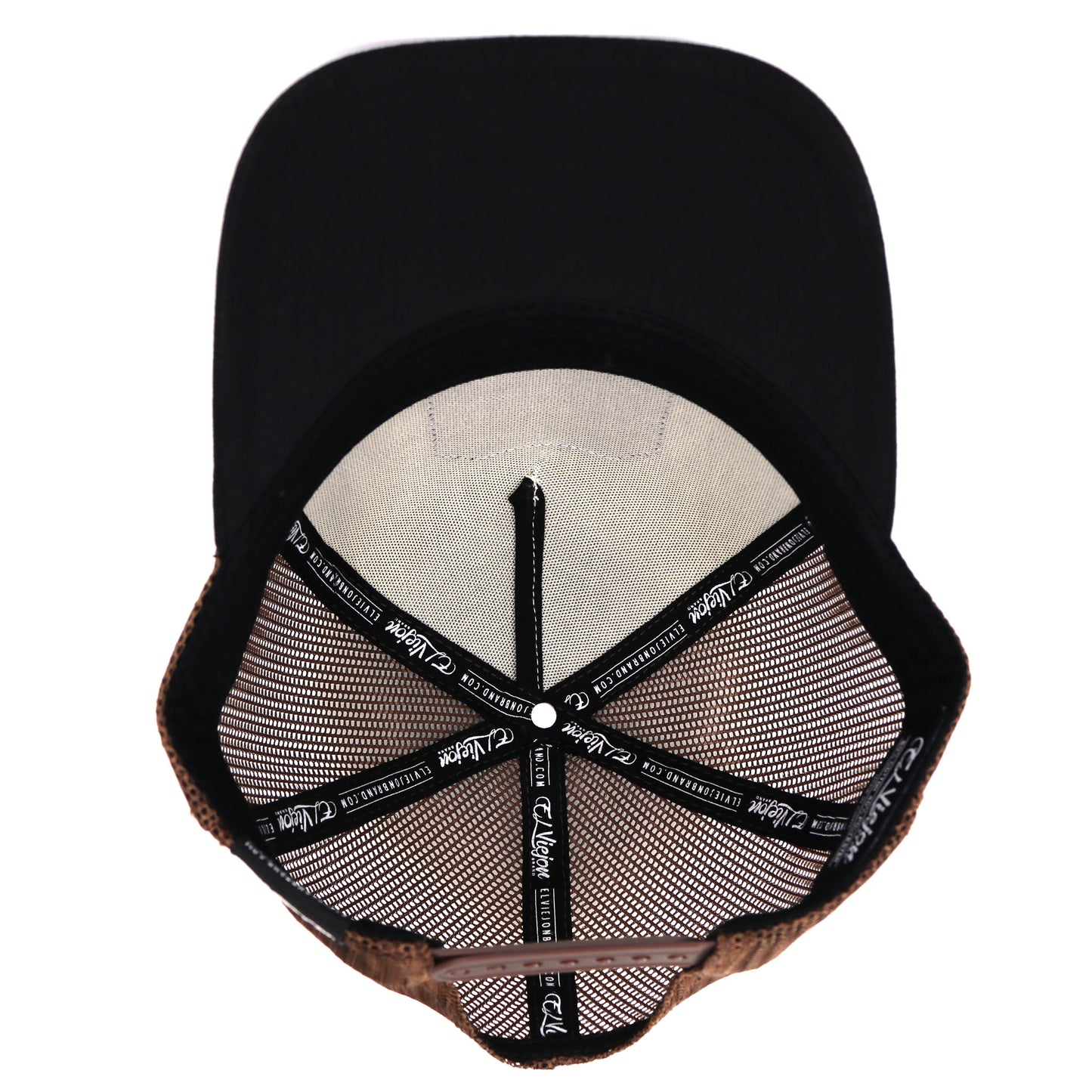 Venado Black/Ivory/Brown AVC hat / gorra