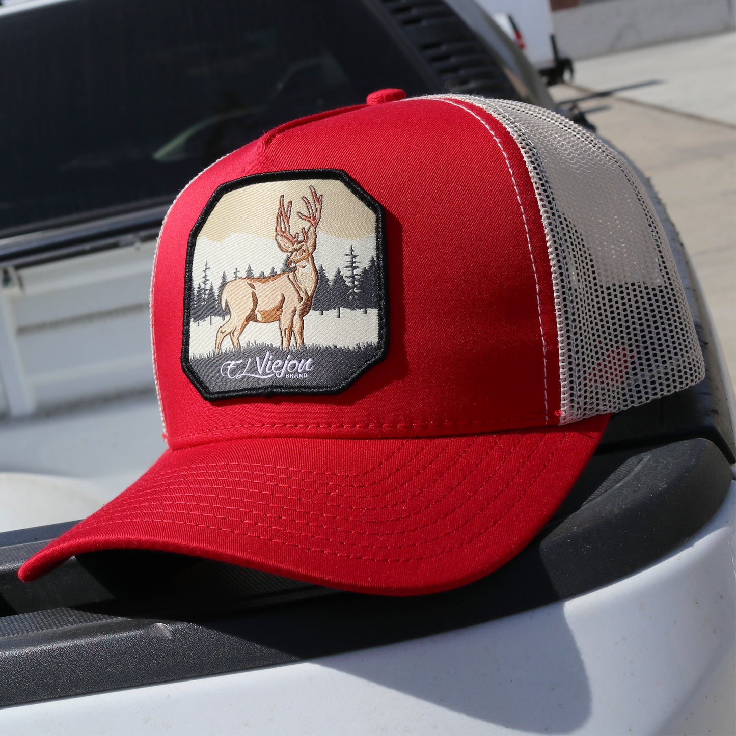 Venado Red/Khaki AVC hat / gorra