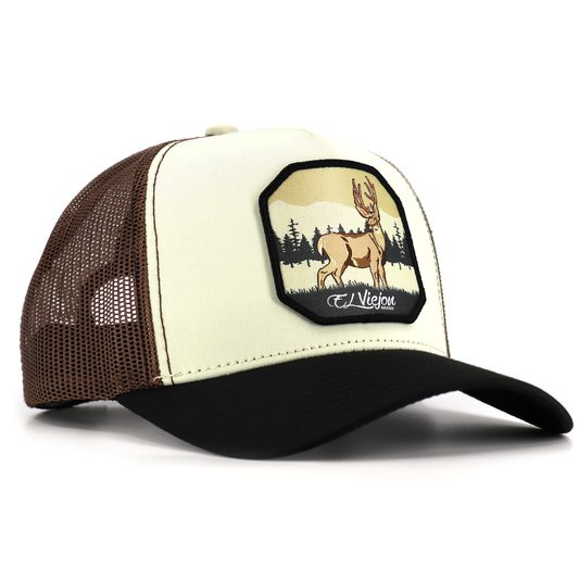 Venado Black/Ivory/Brown AVC hat