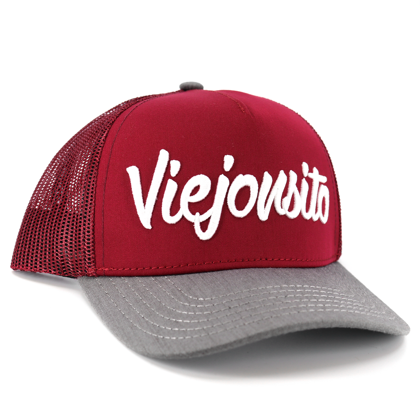 Viejonsito Grey/Maroon/Maroon KID HAT / GORRA PARA NIÑO