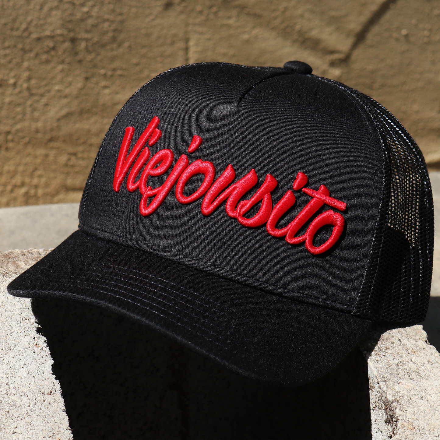 Viejonsito Black KID HAT / GORRA PARA NIÑO