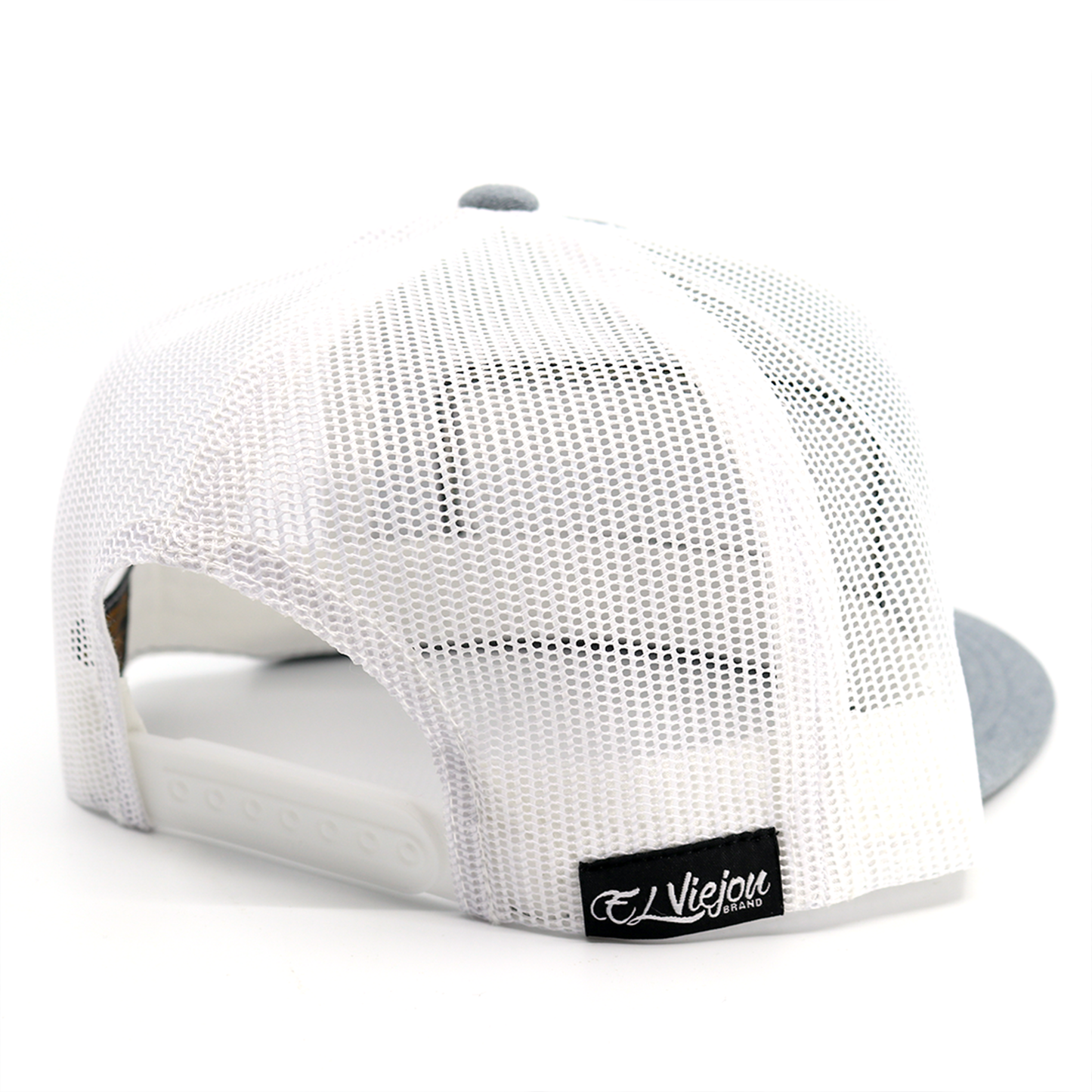 Wasco Heather/White flat visor hat / gorra de visera plana