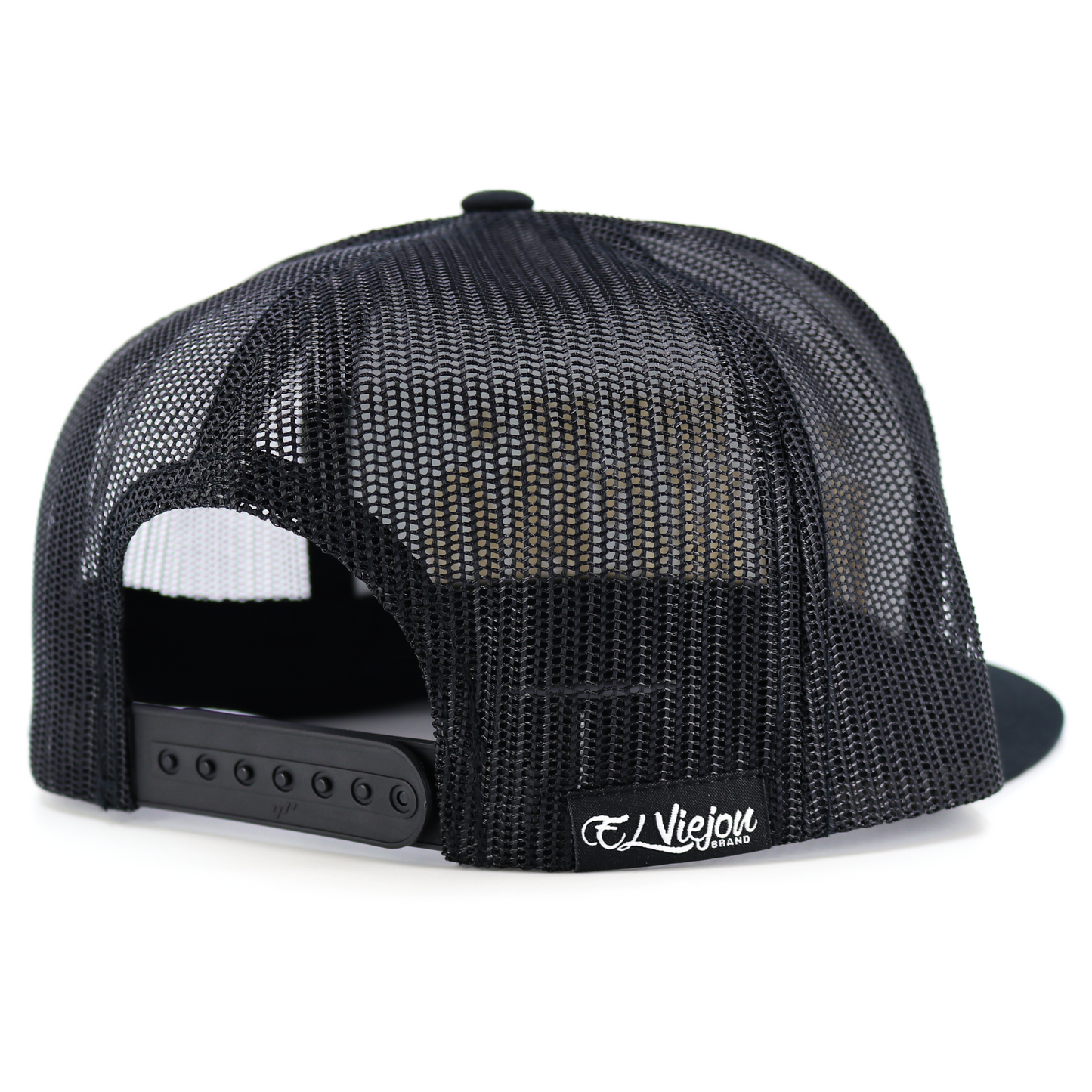 Yo Soy De Rancho Black flat visor hat / gorra de visera plana