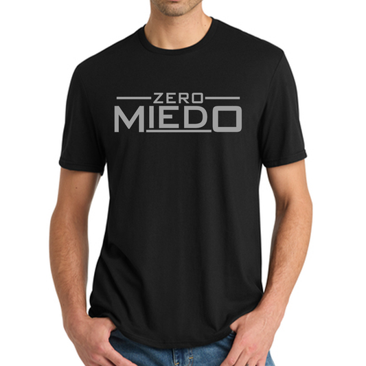 Zero Miedo T-Shirt - BLACK