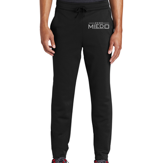 Zero Miedo Fleece Jogger - BLACK