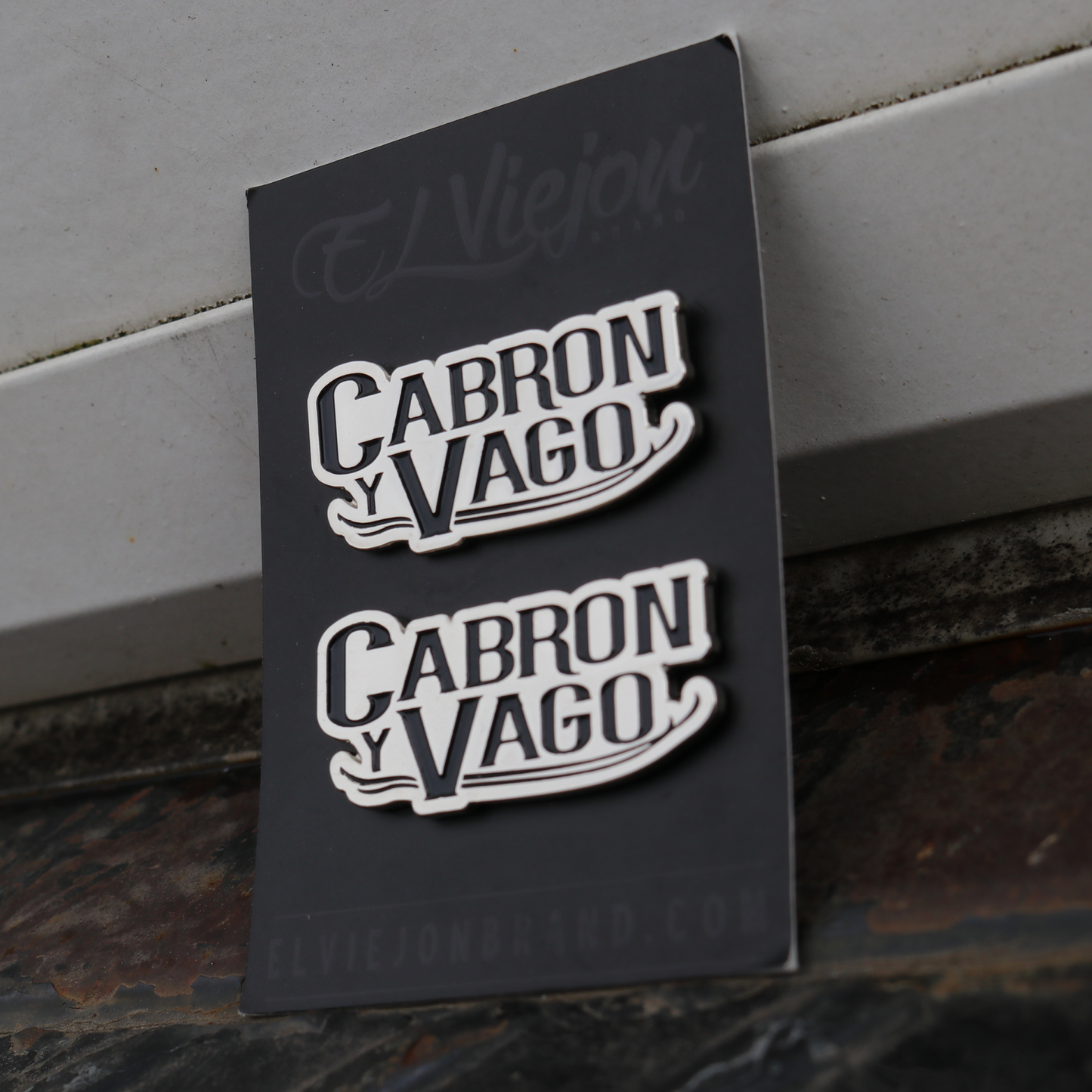 Cabron Y Vago Pin (2pcs)