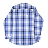 Dress Shirt / Camisa de Vestir - Plaid Blue/Sky/White