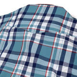 Dress Shirt / Camisa de Vestir - Plaid Teal/Navy/Red
