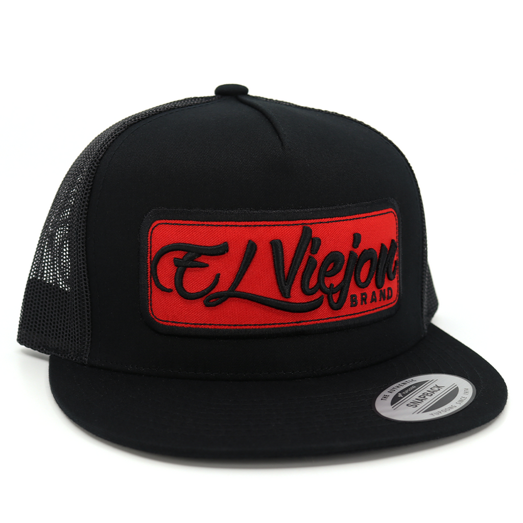 EVPatch Black Visera Plana Red Patch