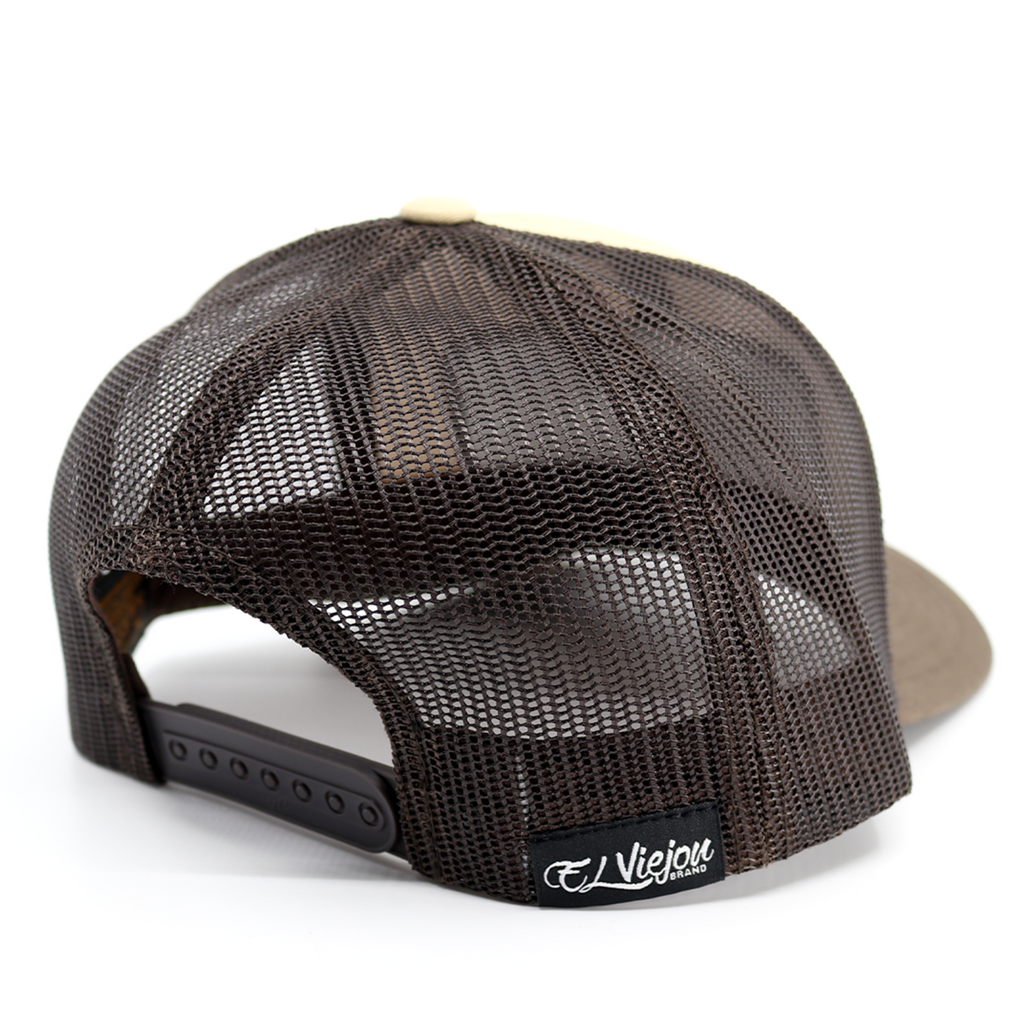 EVPatch Brown/Tan/Brown classic visor hat / gorra de visera clasica