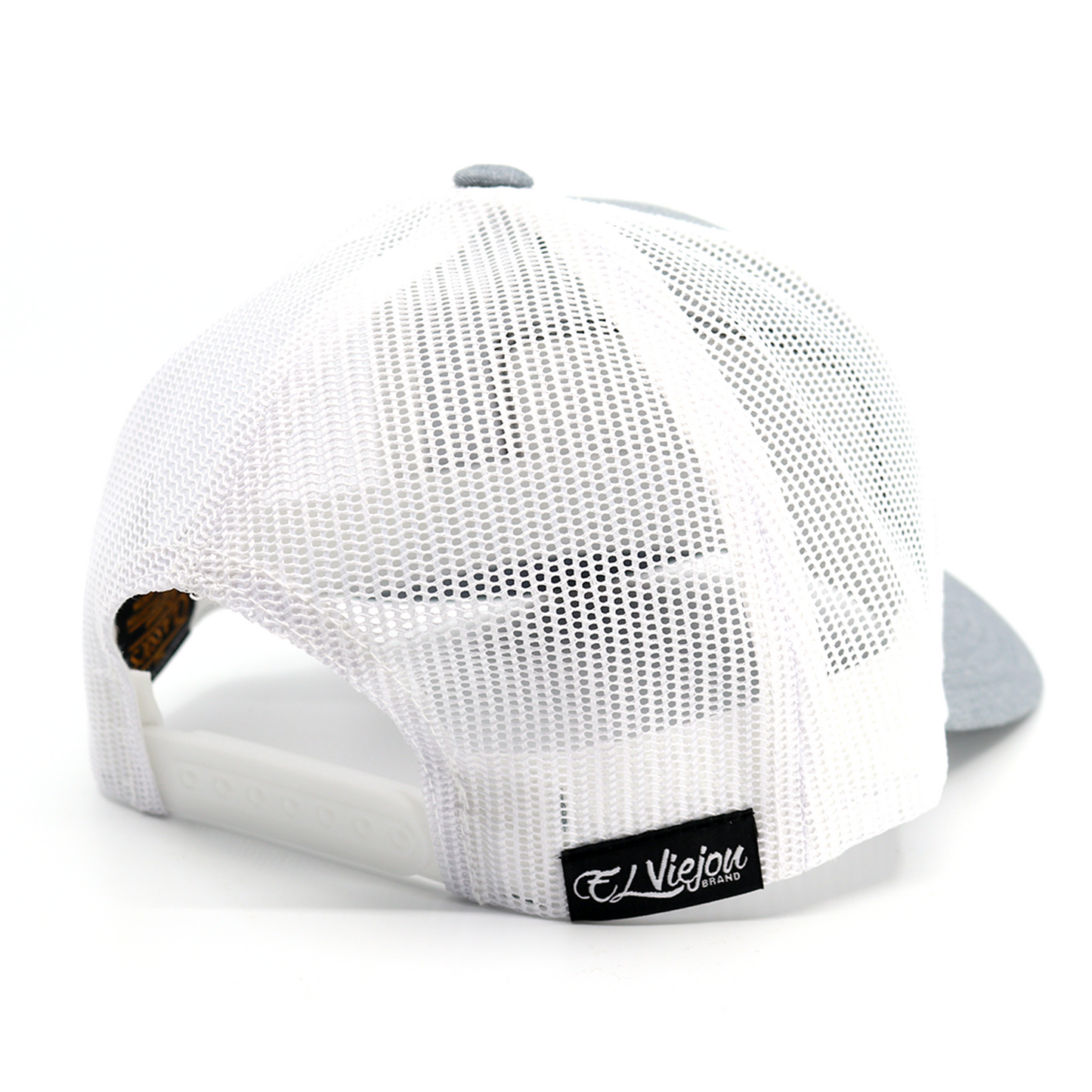 EVPatch Heather/White classic visor hat / gorra de visera clasica