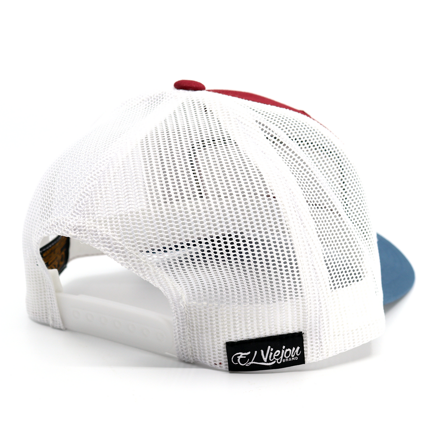 EVPatch Indigo/Maroon/White classic visor hat / gorra de visera clasica